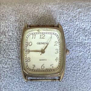 Geneva Classic Silver-Tone Watch